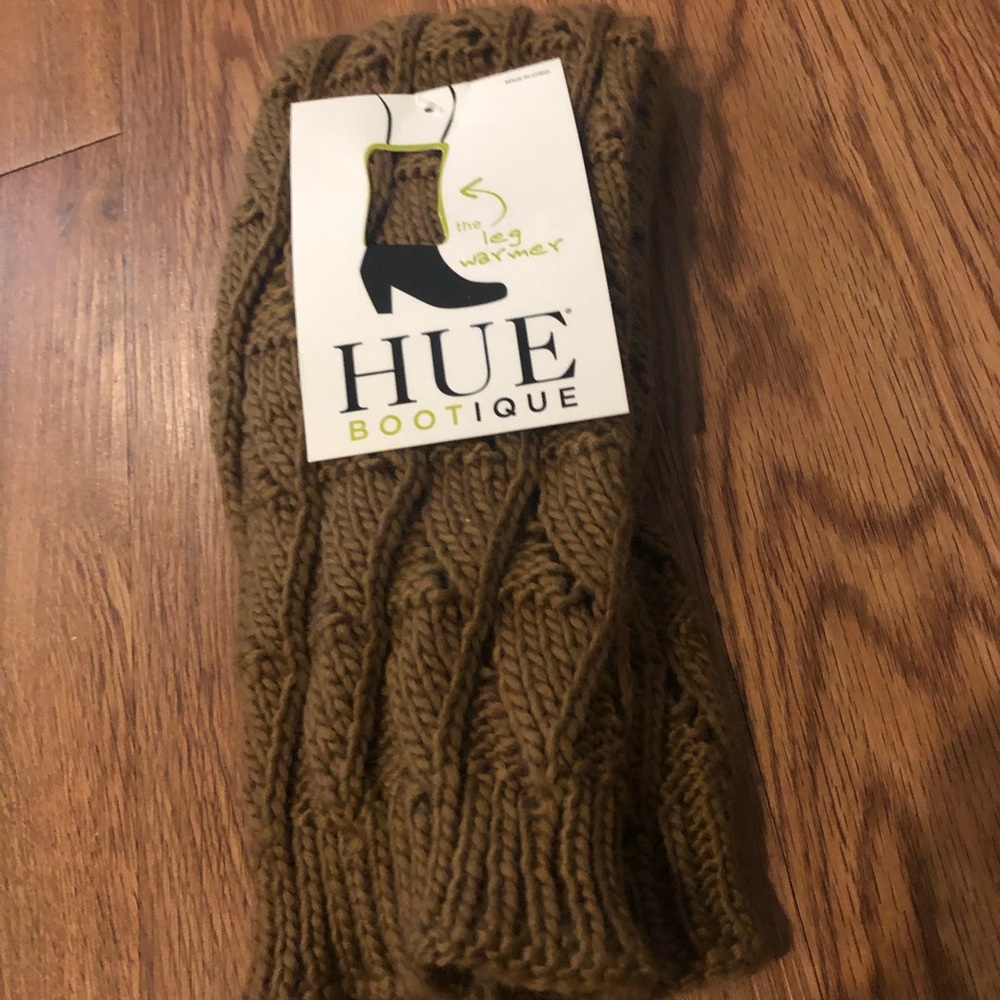 Brand new brown leg warmers